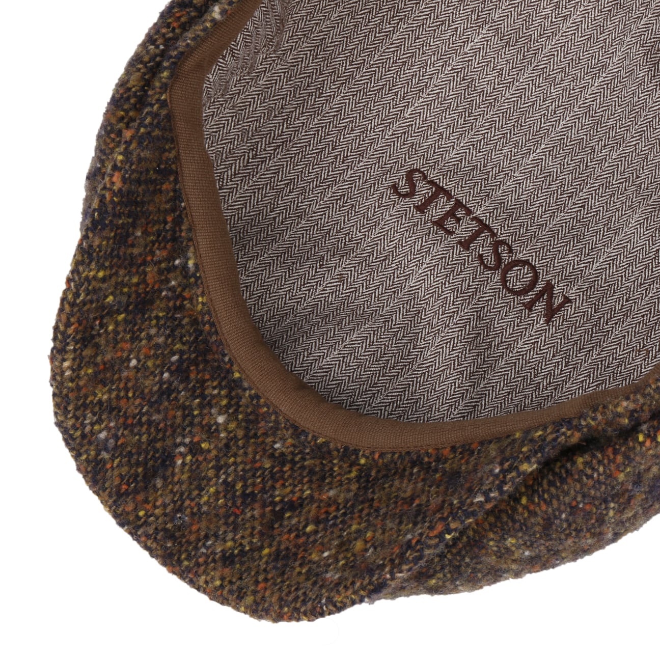 brown-orange tweed