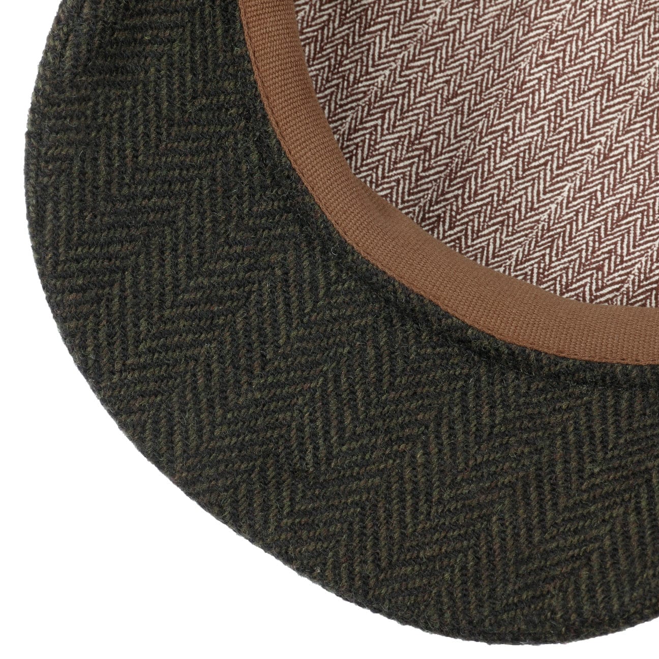 olive herringbone