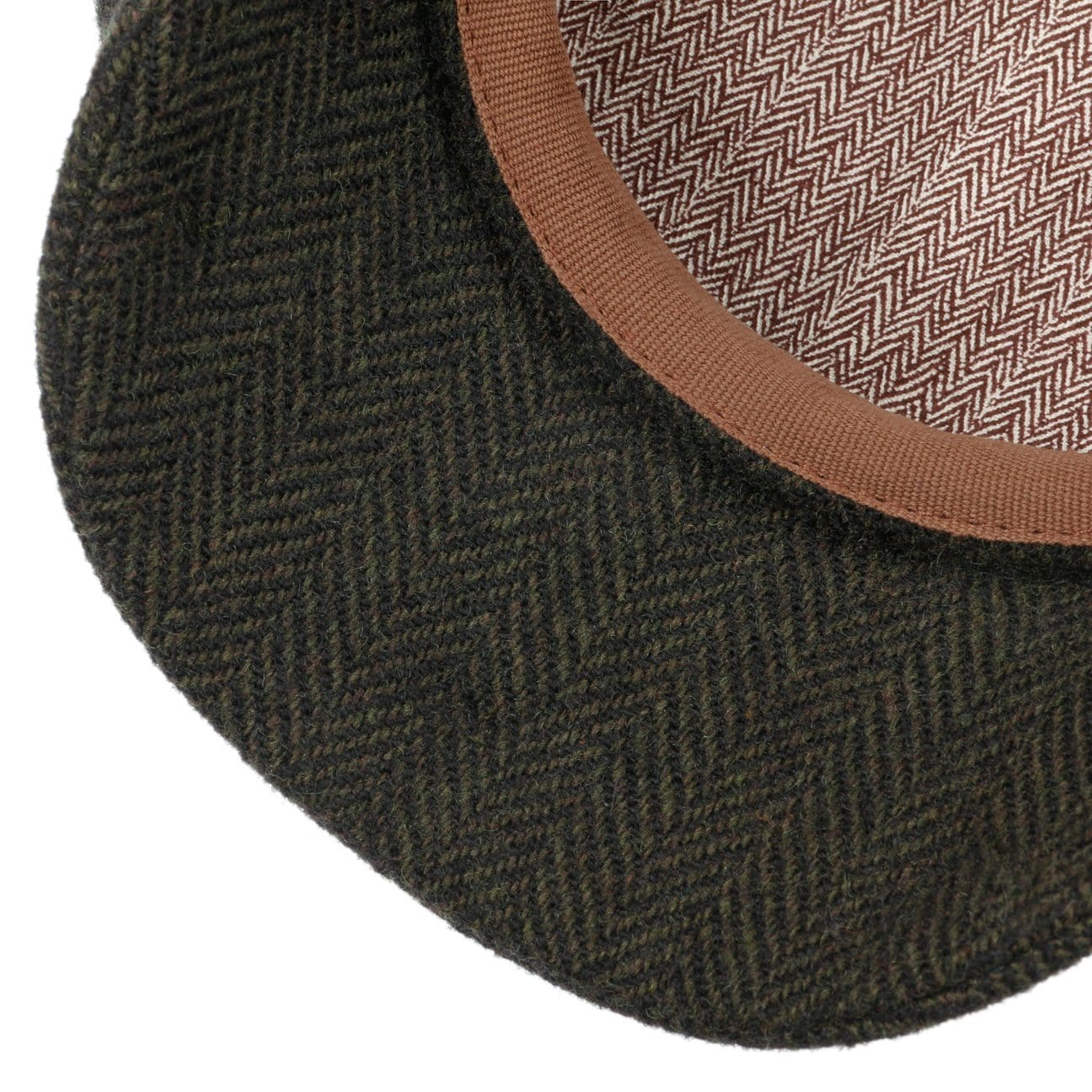 olive herringbone