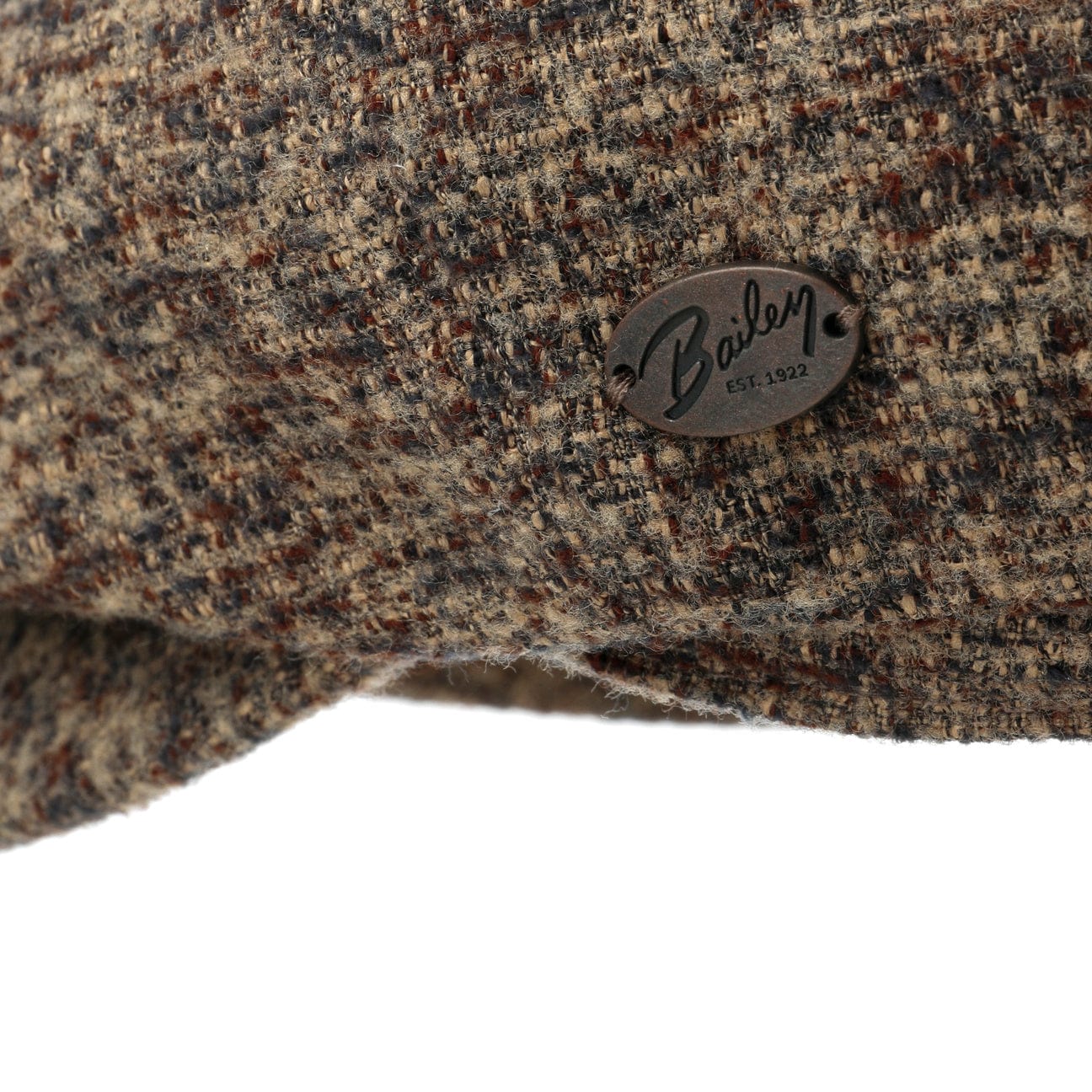 brown-cream tweed