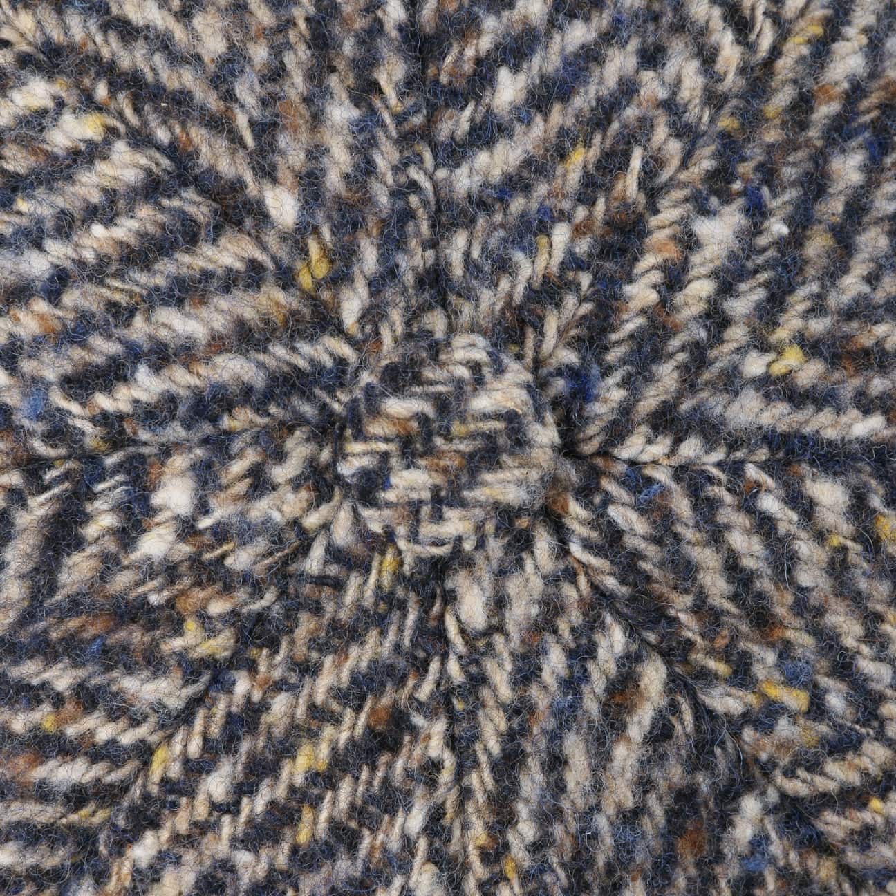 blue-beige herringbone