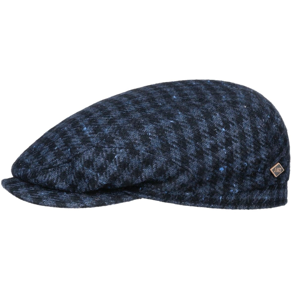 Driver Cap Vichy Cashmere/Silk by JJ Hats