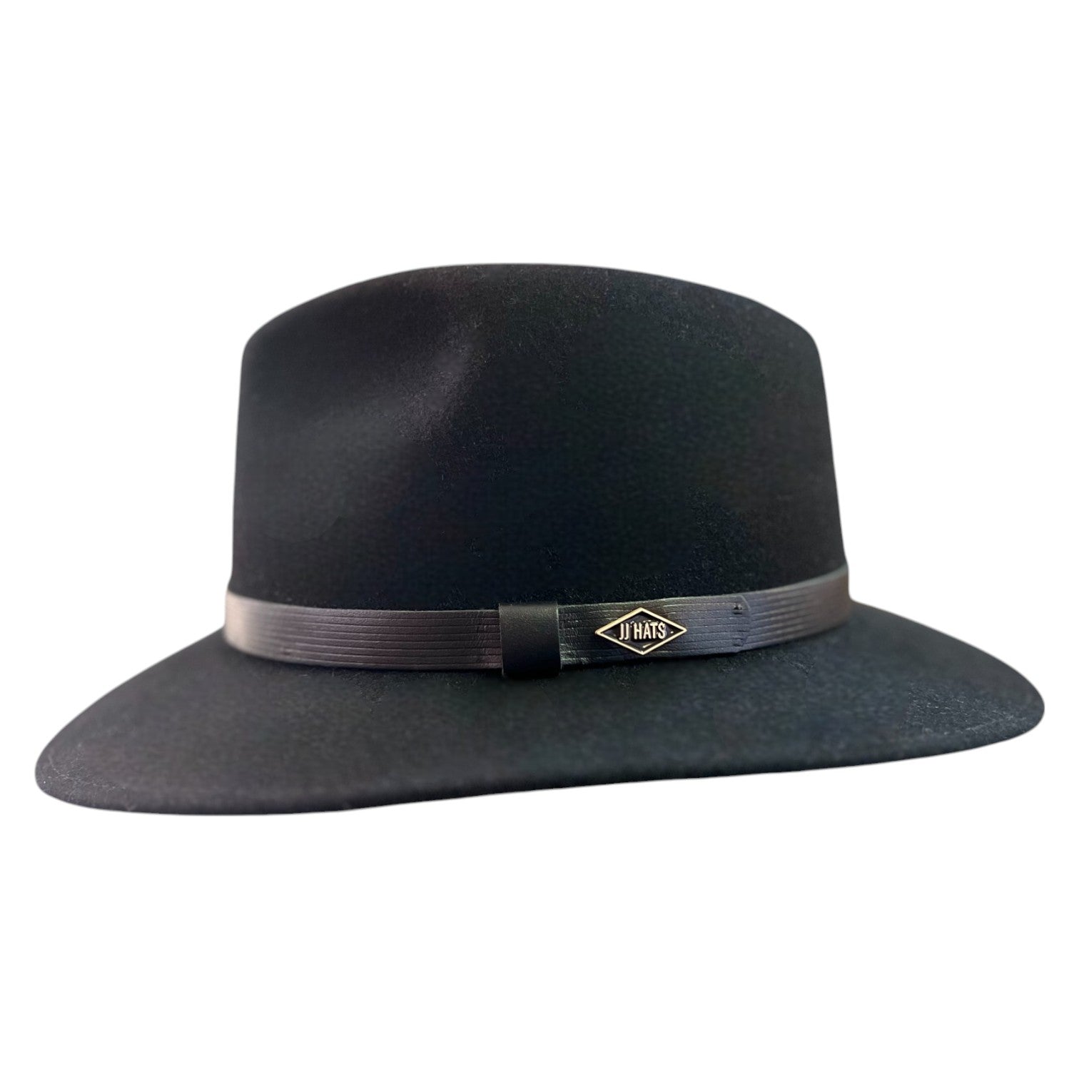 Leather band Traveller Furfelt by JJ Hats