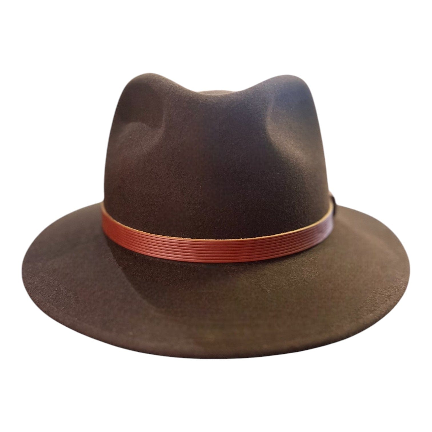 Leather band Traveller Furfelt by JJ Hats